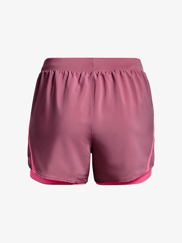 Damesshort Under Armour  Fly By 2.0 2N1 Short-PNK S