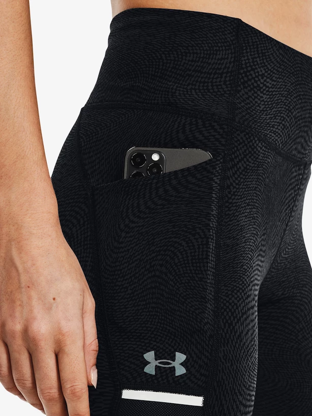 Damesshort Under Armour  Fly Fast 3.0 Half Tight-BLK XS