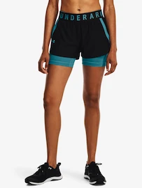 Damesshort Under Armour Play Up 2-in-1 Shorts -BLK