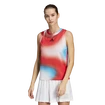 Damestop adidas  Melbourne Printed Match Tank White/Red/Blue