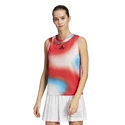 Damestop adidas  Melbourne Printed Match Tank White/Red/Blue