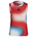 Damestop adidas  Melbourne Printed Match Tank White/Red/Blue