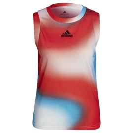 Damestop adidas Melbourne Printed Match Tank White/Red/Blue