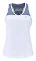 Damestop Babolat  Play Tank Top Women White/Blue