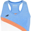 Damestop Babolat  Play Tank Top Women White/Blue