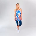 Damestop BIDI BADU  Aluna Tech Tank Dark Blue/Neon Red