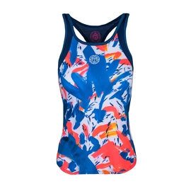 Damestop BIDI BADU Aluna Tech Tank Dark Blue/Neon Red