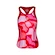 Damestop BIDI BADU  Aluna Tech Tank Red/Orange