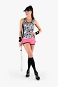 Damestop Hydrogen  Chrome Tech Tank Top Black/White