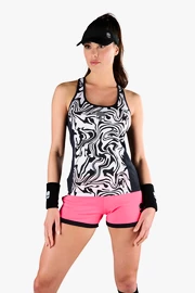 Damestop Hydrogen Chrome Tech Tank Top Black/White