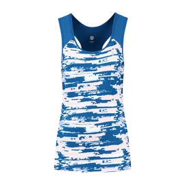 Damestop K-Swiss Hypercourt Stripe Tank Print/Classic Blue