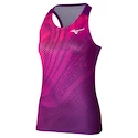 Damestop Mizuno  Charge Printed Tank Purple Magic