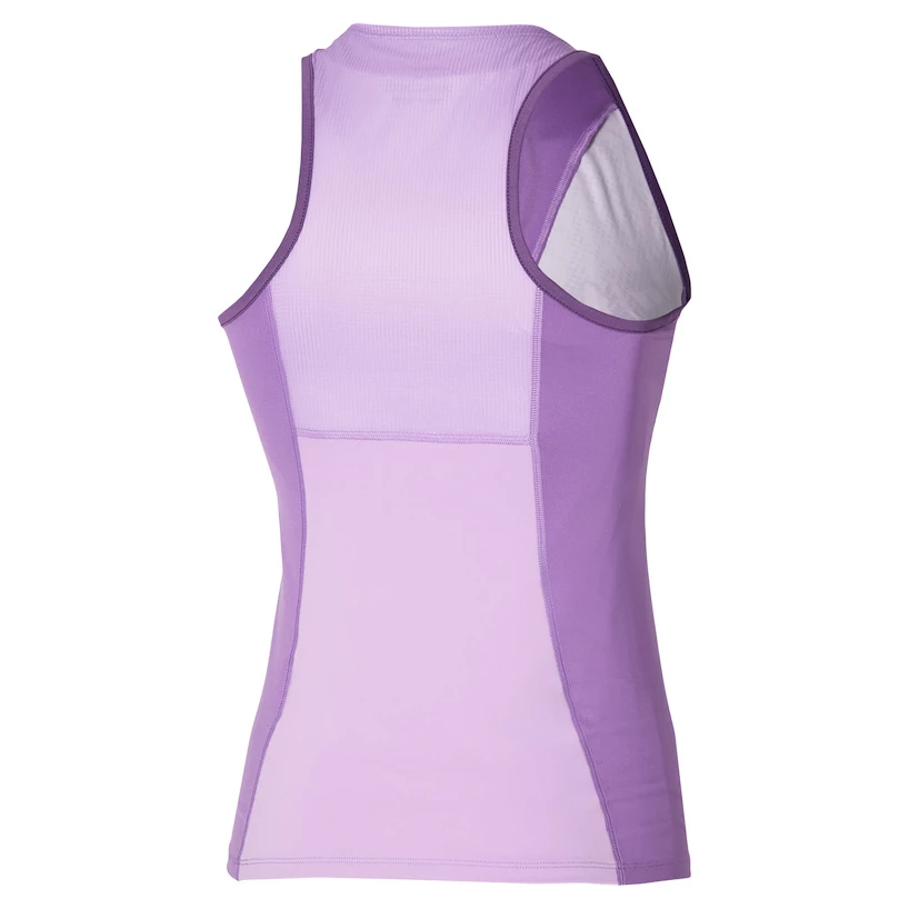 Damestop Mizuno  Mugen Printed Tank  Crocus Petal M