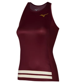 Damestop Mizuno Printed Tank Cabernet