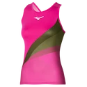 Damestop Mizuno  Release Printed Tank Pink Glo M