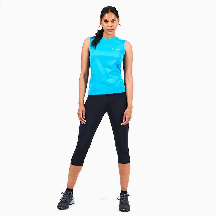 Damestop Montane  Katla Tank Cerulean Blue L