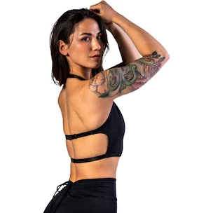 Damestop Nebbia Deni x NEBBIA Sports Crop Tank 309 black