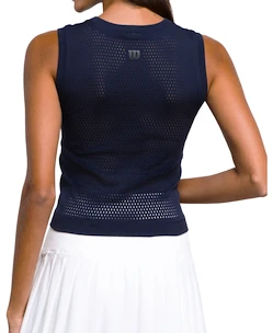 Damestop Wilson  W Pro Seamless Tank Classic Navy