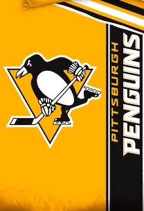 Dekbedovertrek Official Merchandise NHL Belt Beddengoed NHL Pittsburgh Penguins Belt