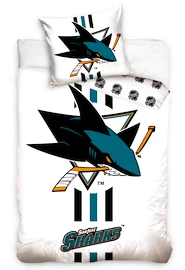 Dekbedovertrek Official Merchandise San Jose Sharks White