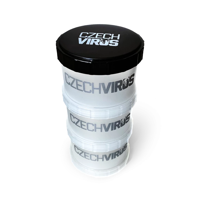 Doosje voor capsules en tabletten Czech Virus  Powertower 3×180&nbsp;ml