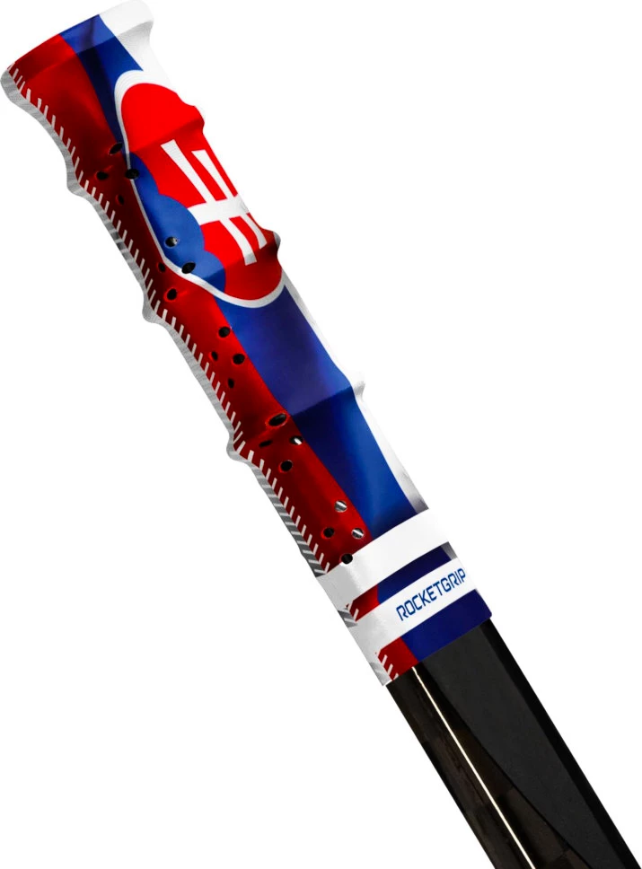 Einddop voor ijshockeystick RocketGrip  Hole Flag Grip Slovakia