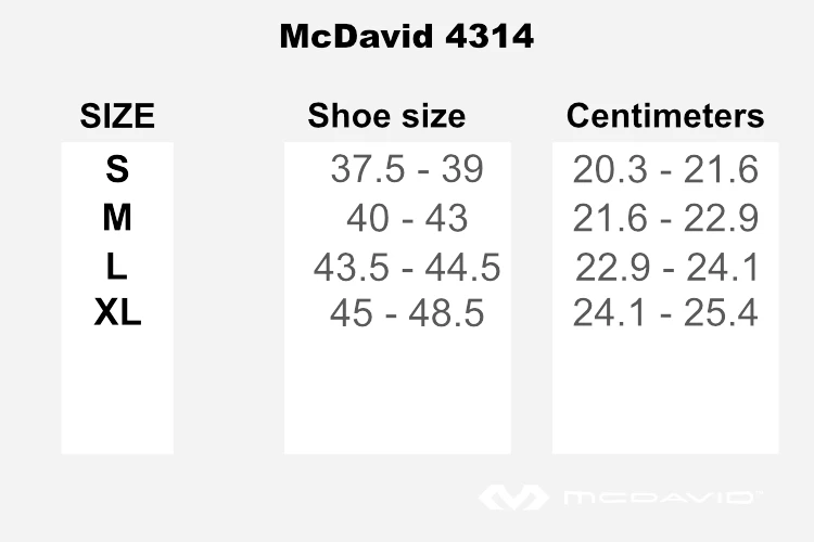 Enkelorthese McDavid  Stealth Cleat 3+ 4314
