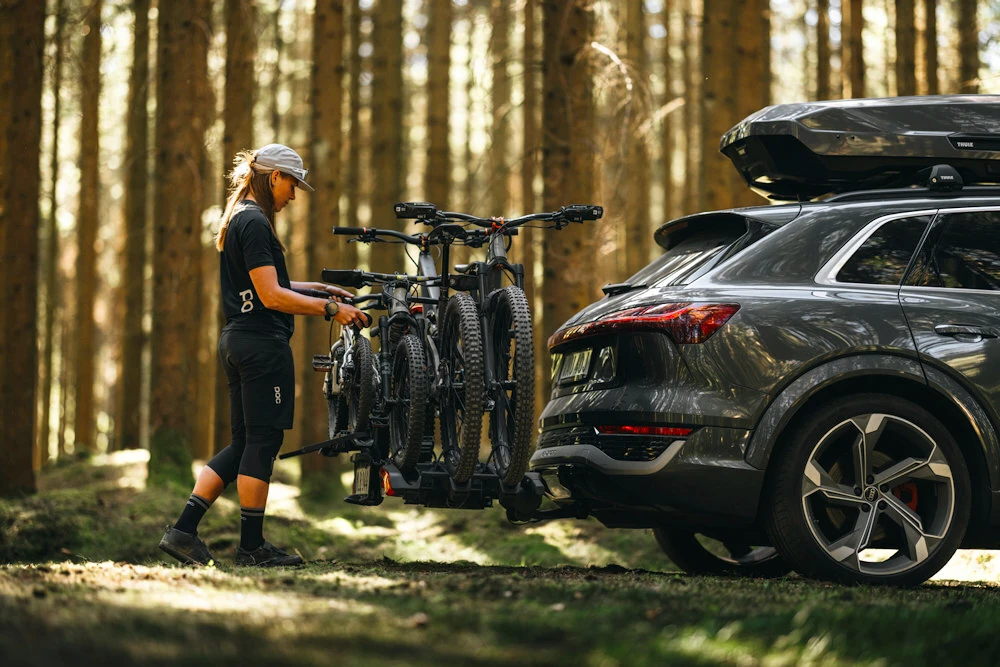Fietsdrager voor trekhaak Thule EasyFold 3 (945) + Adapter Thule EasyFold 3 Foldable Bike add-on