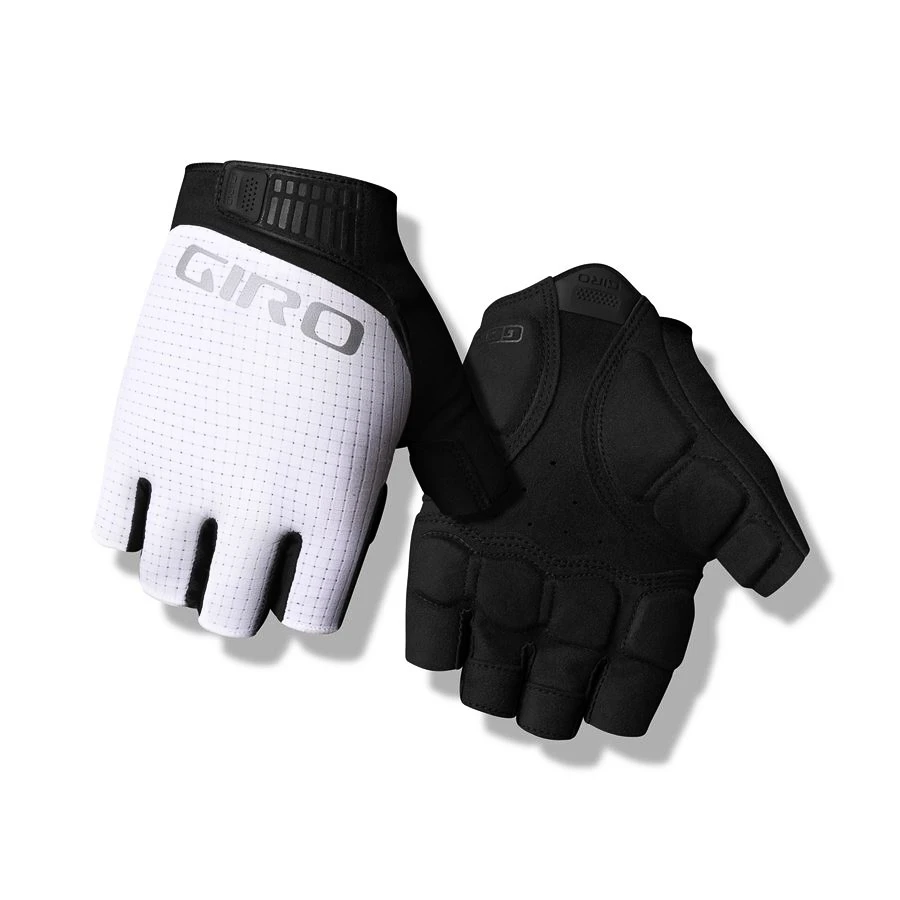 Fietshandschoenen Giro Bravo  II Gel White