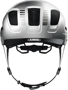 Fietshelm Abus Hyban 2.0 Signal Silver  M