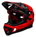 Fietshelm Bell  Super DH Spherical Mat/Glos Red/Black