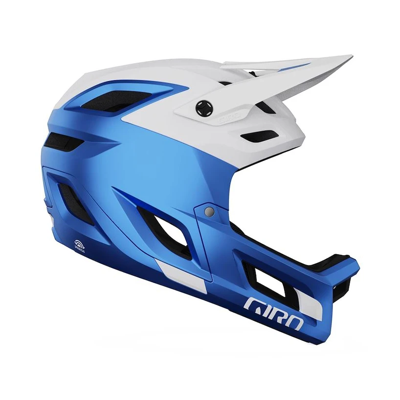 Fietshelm Giro Coalition  Spherical Mat White/Ano Blue M