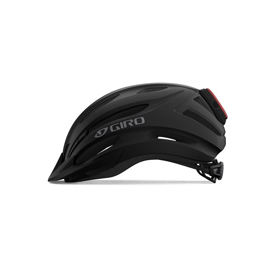 Fietshelm Giro Register  II LED Mat Black/Charcoal