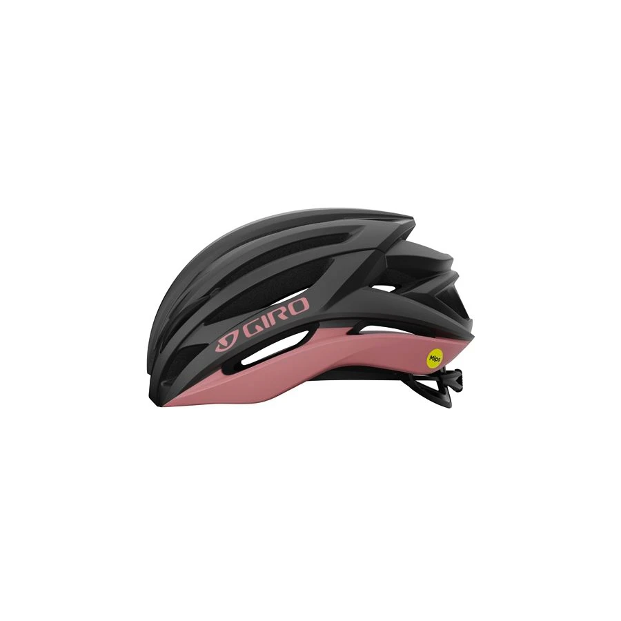 Fietshelm Giro Syntax  MIPS Mat Metalic Coal/Dusty Rose