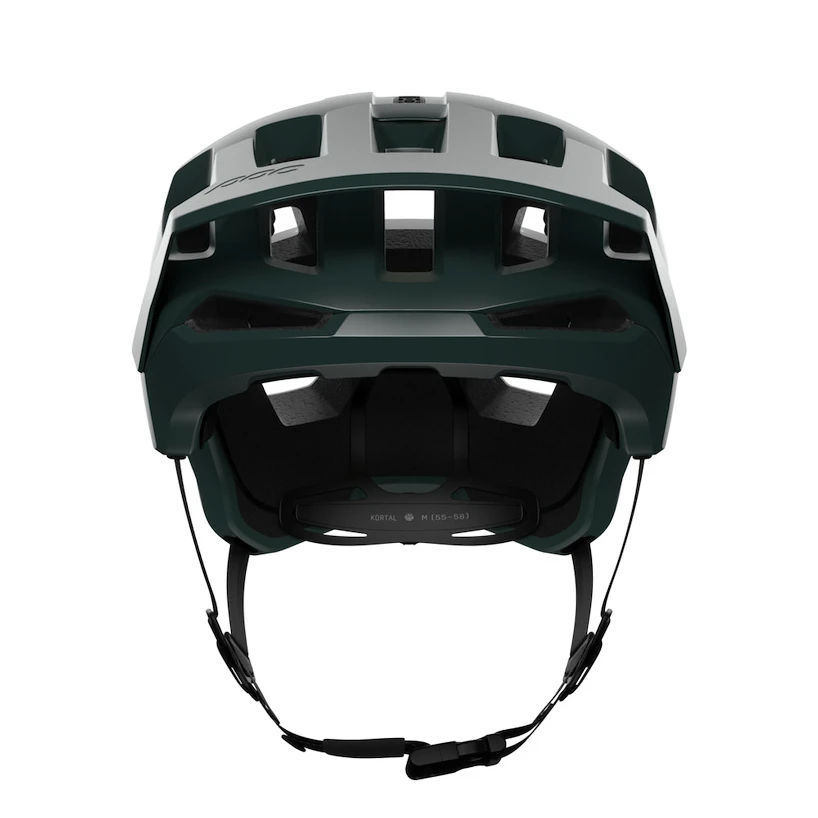 Fietshelm POC Kortal Race MIPS Pargasite Green Matt/Hydrogen White Matt M