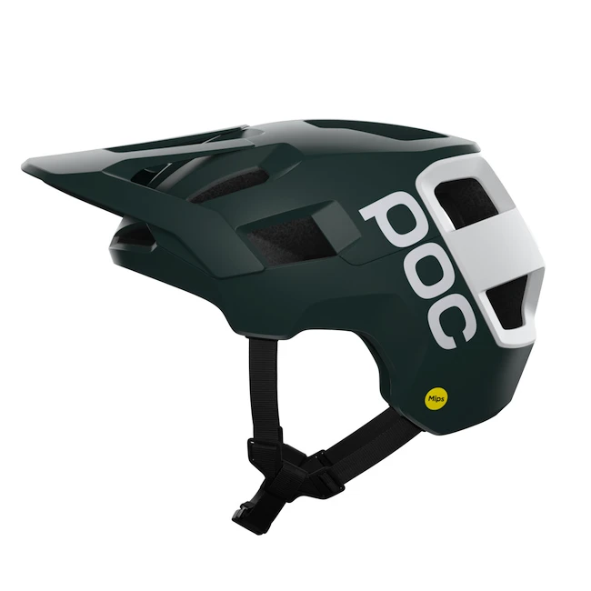Fietshelm POC Kortal Race MIPS Pargasite Green Matt/Hydrogen White Matt M