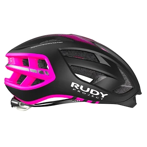 Fietshelm Rudy Project  Egos Black / Pink Fluo (Matte)