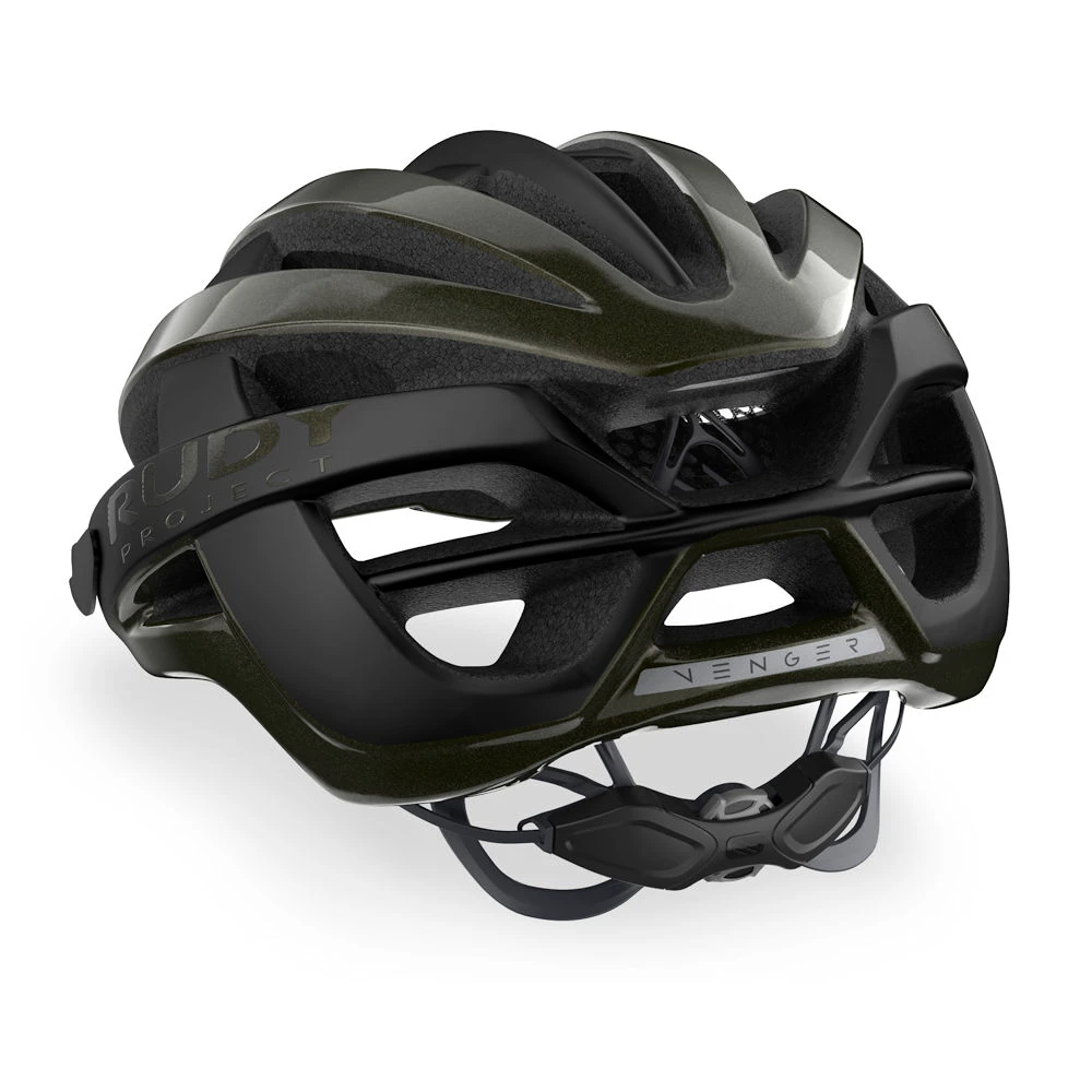 Fietshelm Rudy Project  Venger Cross MTB Metal Green Shiny/Black Matte