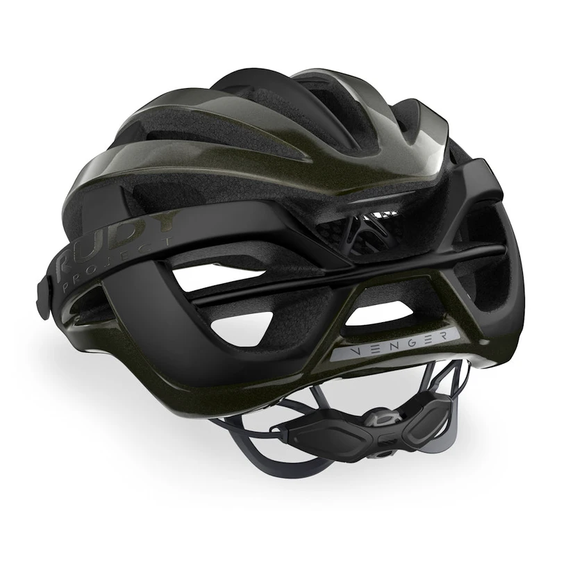 Fietshelm Rudy Project  Venger Cross MTB Metal Green Shiny/Black Matte M