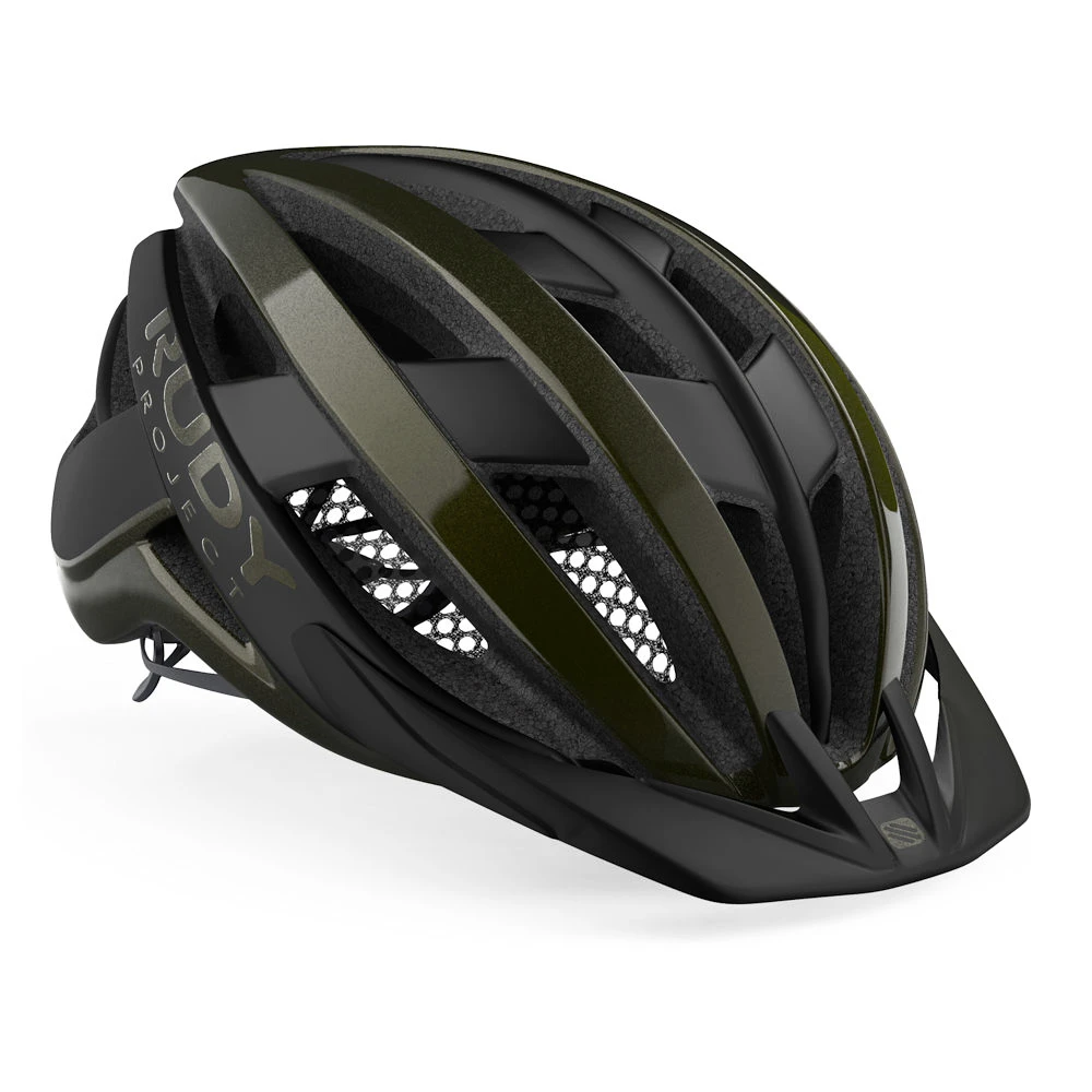 Fietshelm Rudy Project  Venger Cross MTB Metal Green Shiny/Black Matte M