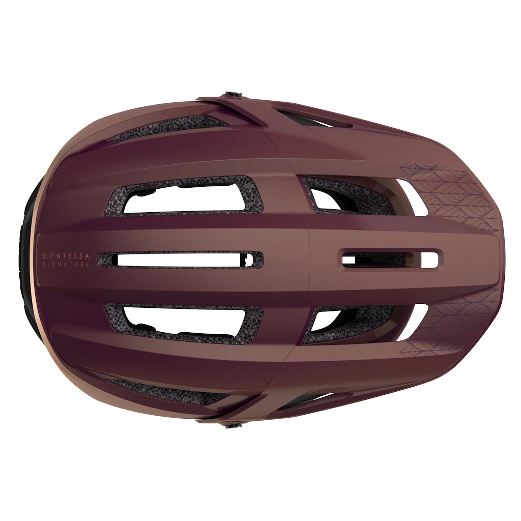 Fietshelm Scott  Stego Plus red