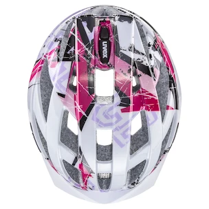 Fietshelm Uvex Air Wing pink/white