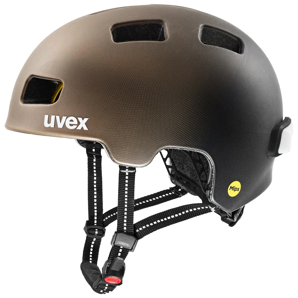 Fietshelm Uvex City 4 Mips Hazel-Black Mat (S4100290400) 55 - 58 cm