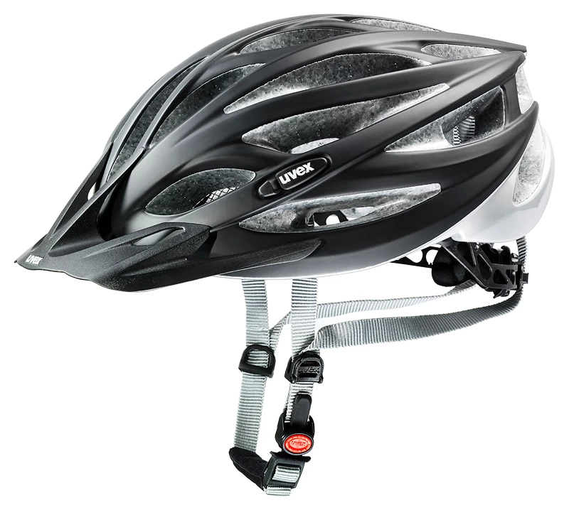 Fietshelm Uvex  Oversize Black Mat-Silver (S4101600600)