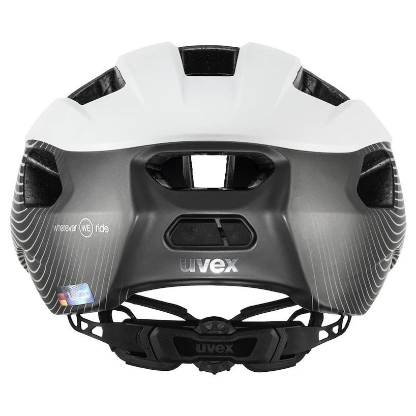 Fietshelm Uvex Rise CC White-Grey We (S4100340300) 52 - 56 cm