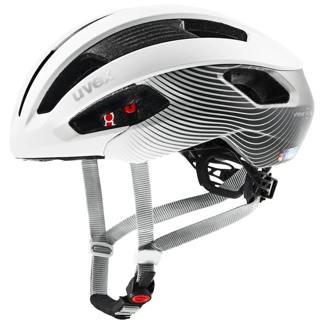 Fietshelm Uvex Rise CC White-Grey We (S4100340300) 52 - 56 cm