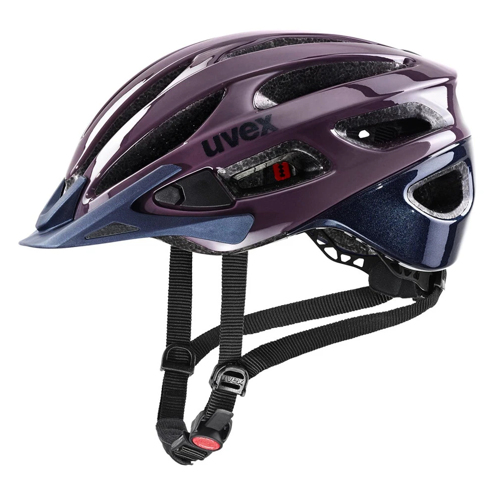 Fietshelm Uvex True Plum-Deep Space (S4100530700) 52 - 56 cm