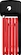 Fietsslot Abus  6055K/60 RD BORDO LITE MINI