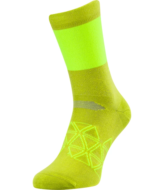 Fietssokken Silvini  Bardiga Olive-lime  36-38