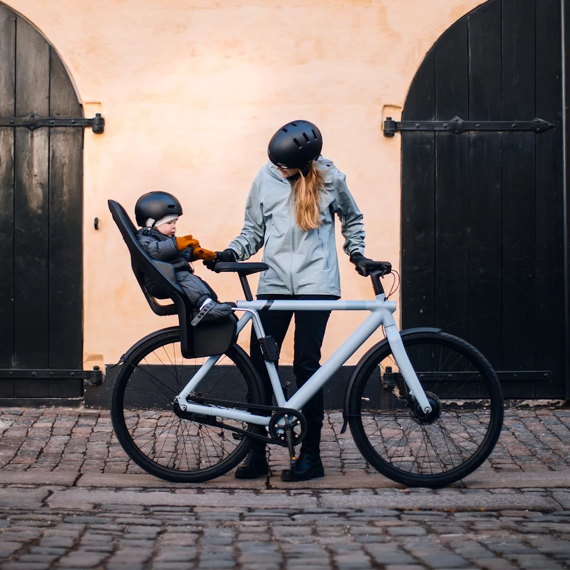 Fietsstoeltje Thule Yepp 2 Maxi - Frame Mount - Majolica Blue